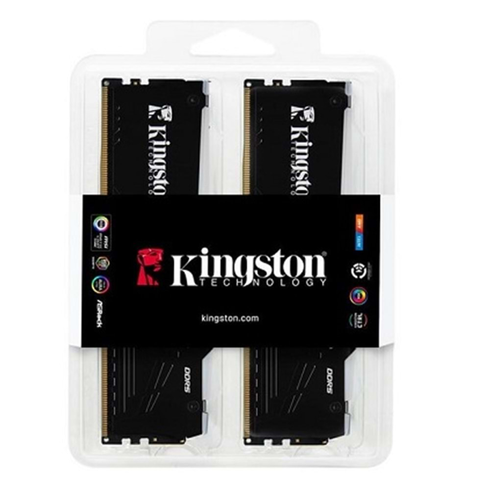 Kingston RGB 16G 2x8 6000 D5 KF560C36BBEAK2-16TR