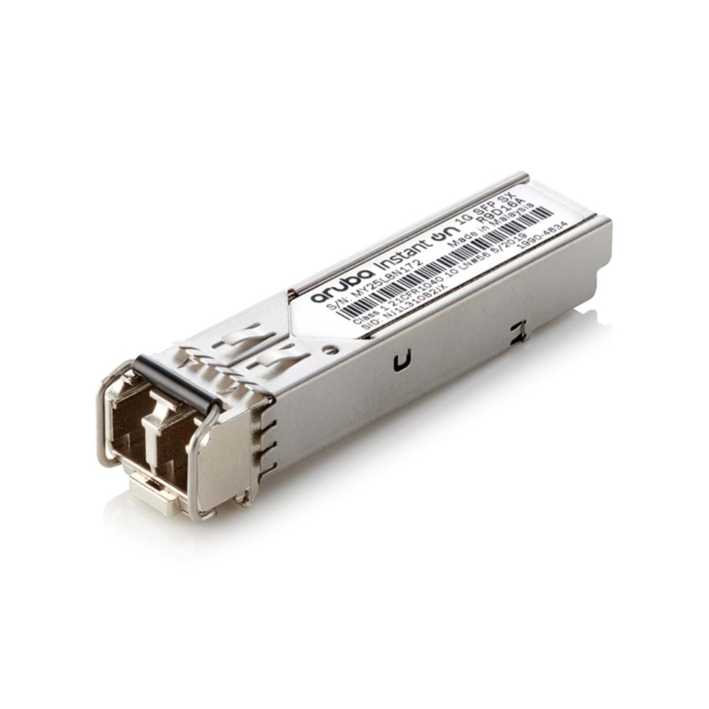 HPE Aruba Ion R9D16A 1g Sfp Lc Sx 500M Mmf Xcvr