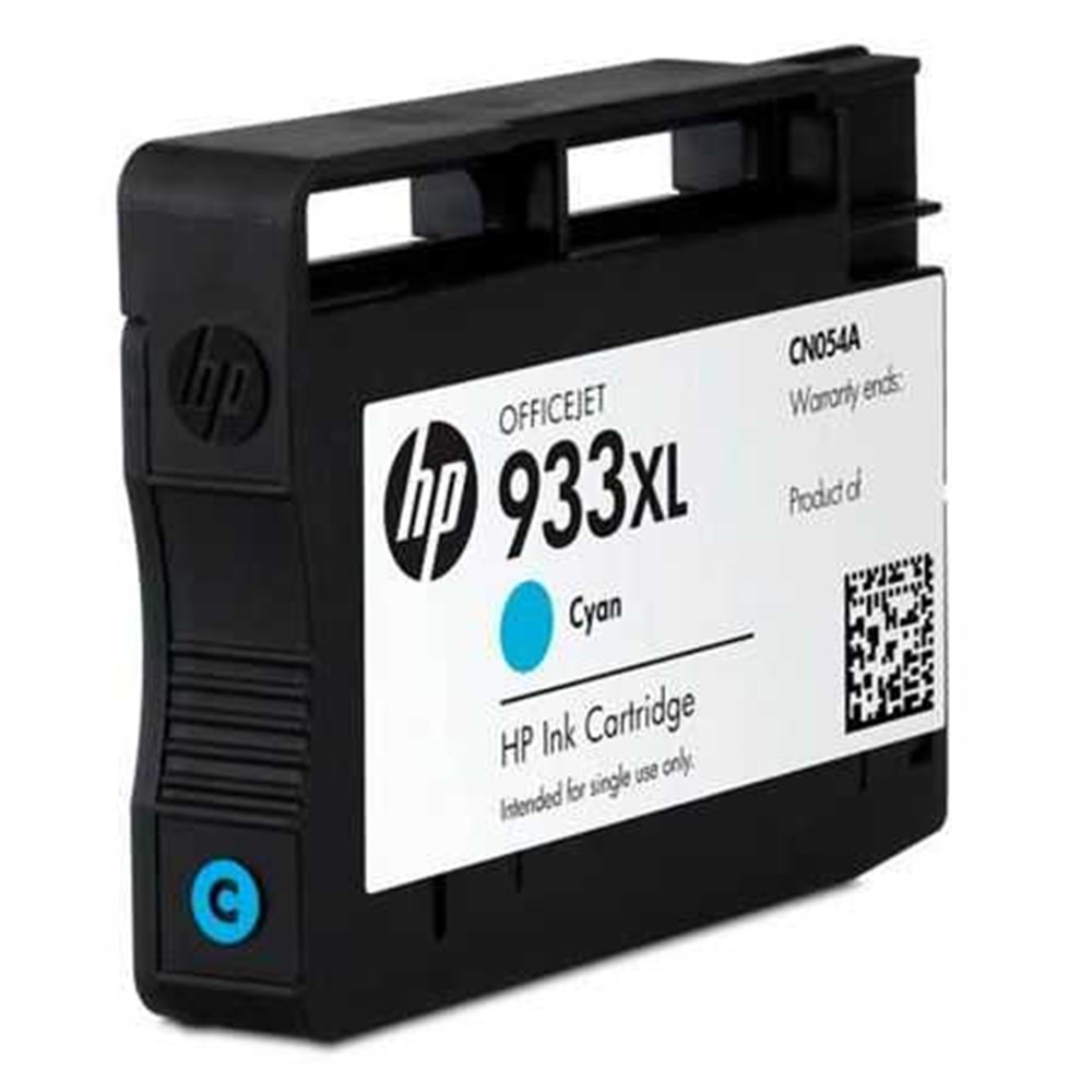 HP CN054AE Mavi Mürekkep Kartuş (933XL)
