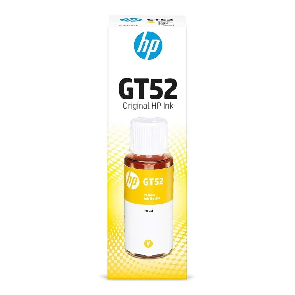 HP M0H56AE Sarı Renkli Mürekkep Kartuş (GT52)