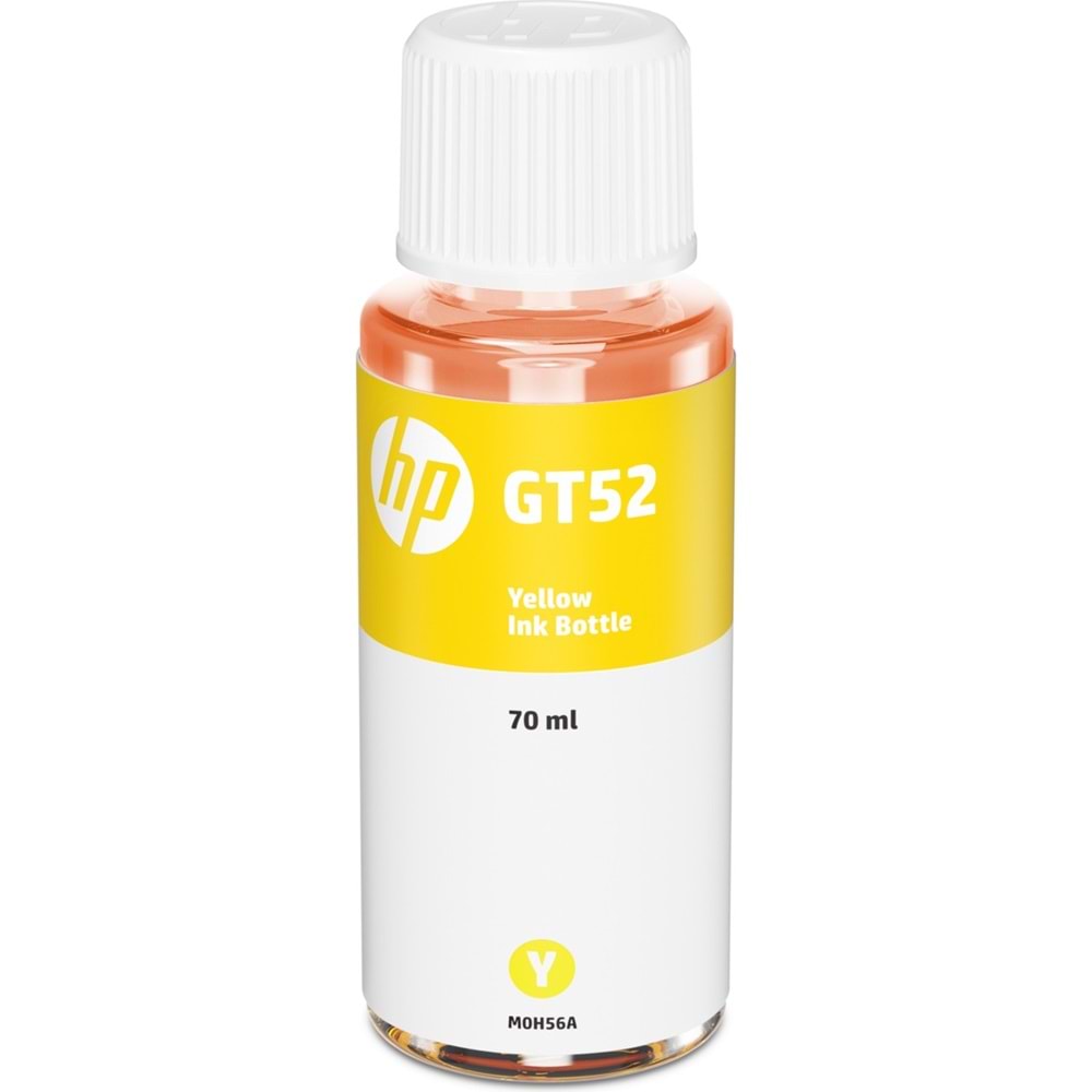 HP M0H56AE Sarı Renkli Mürekkep Kartuş (GT52)
