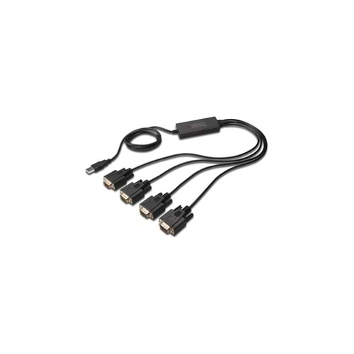 Digitus DA-70159 USB2.0- 4 x RS232 Çevirici (1.5m)