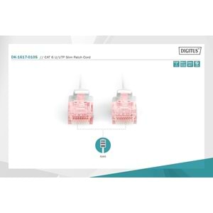 Digitus Patch Kablo Cat6 Gri (1m)