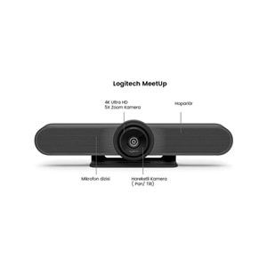Logitech Meetup Conference Cam 960-001102 Mikrofonlu Konferans Kamerası