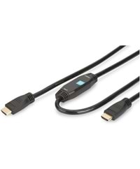 Digitus HDMI Kablo Altın Uçlu Siyah (40m)