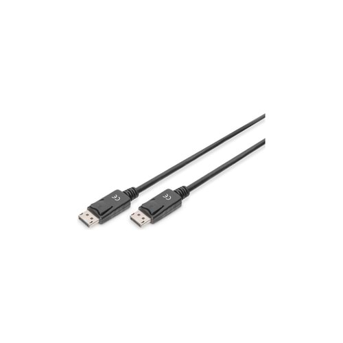 Digitus DisplayPort Kablo Siyah (3m) 4K