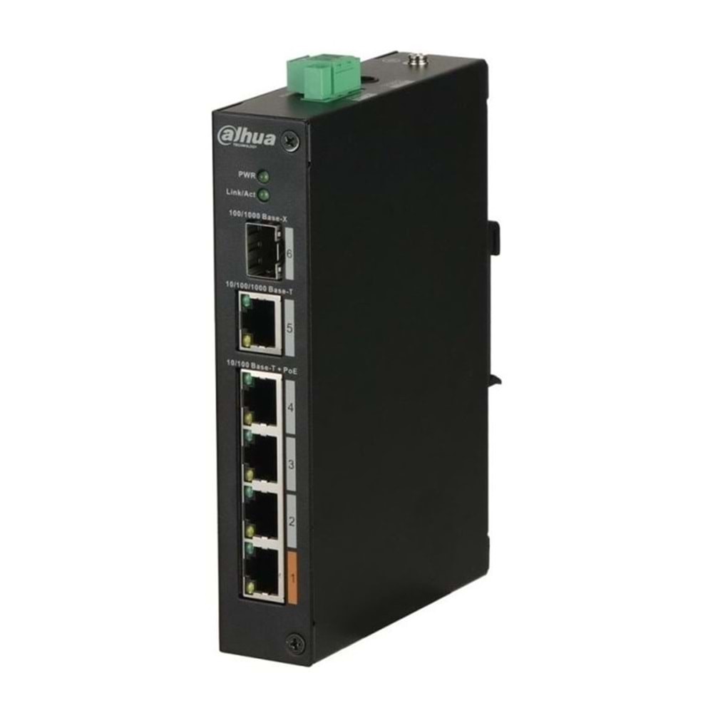 Dahua 4 Port 100Mbps PoE (PFS3106-4ET-60)