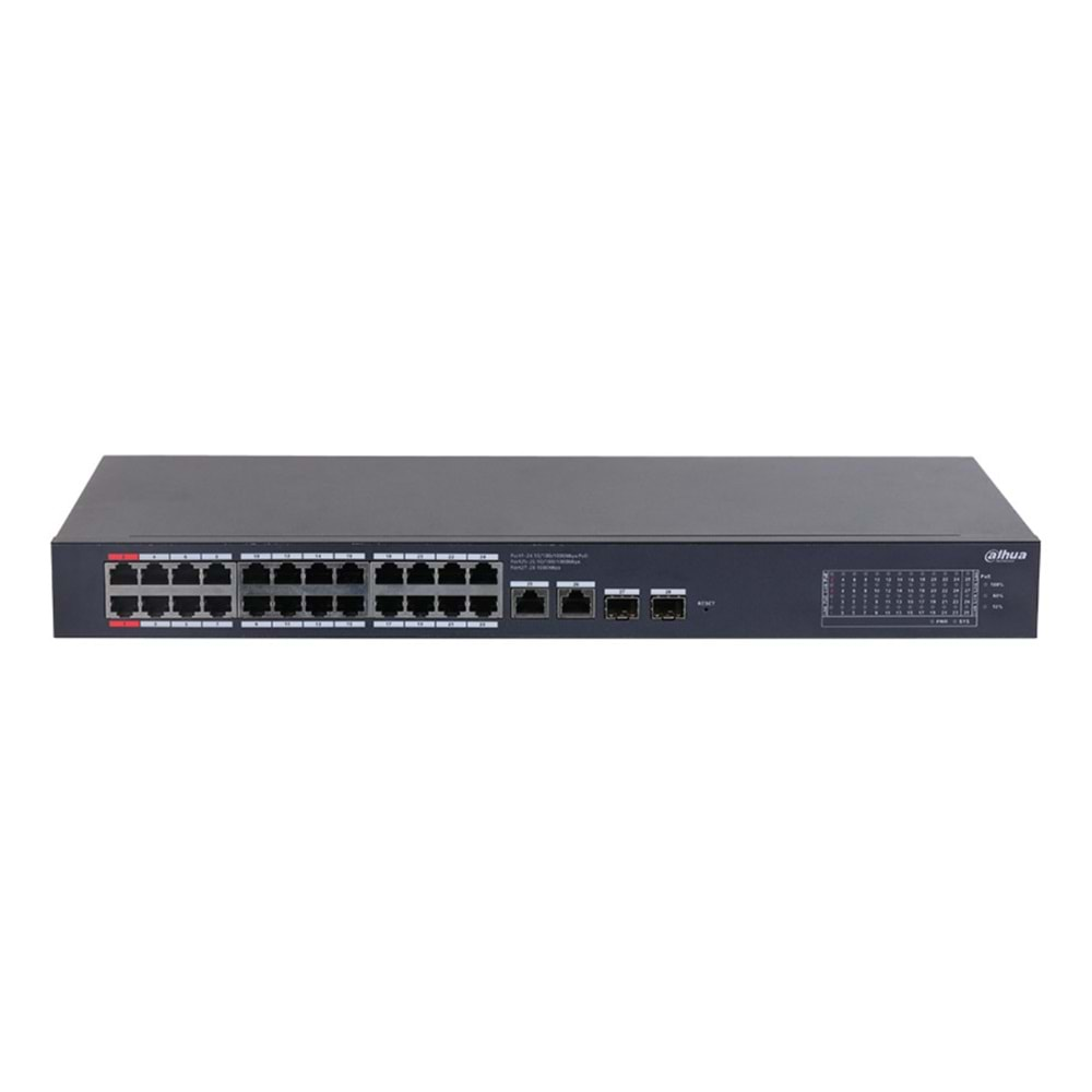 Dahua 24 Port Gigabit Cloud PoE (CS4228-24GT-375)