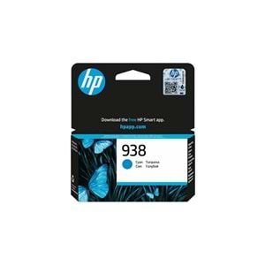 HP 4S6X5PE Mavi Mürekkep Kartuş (938)