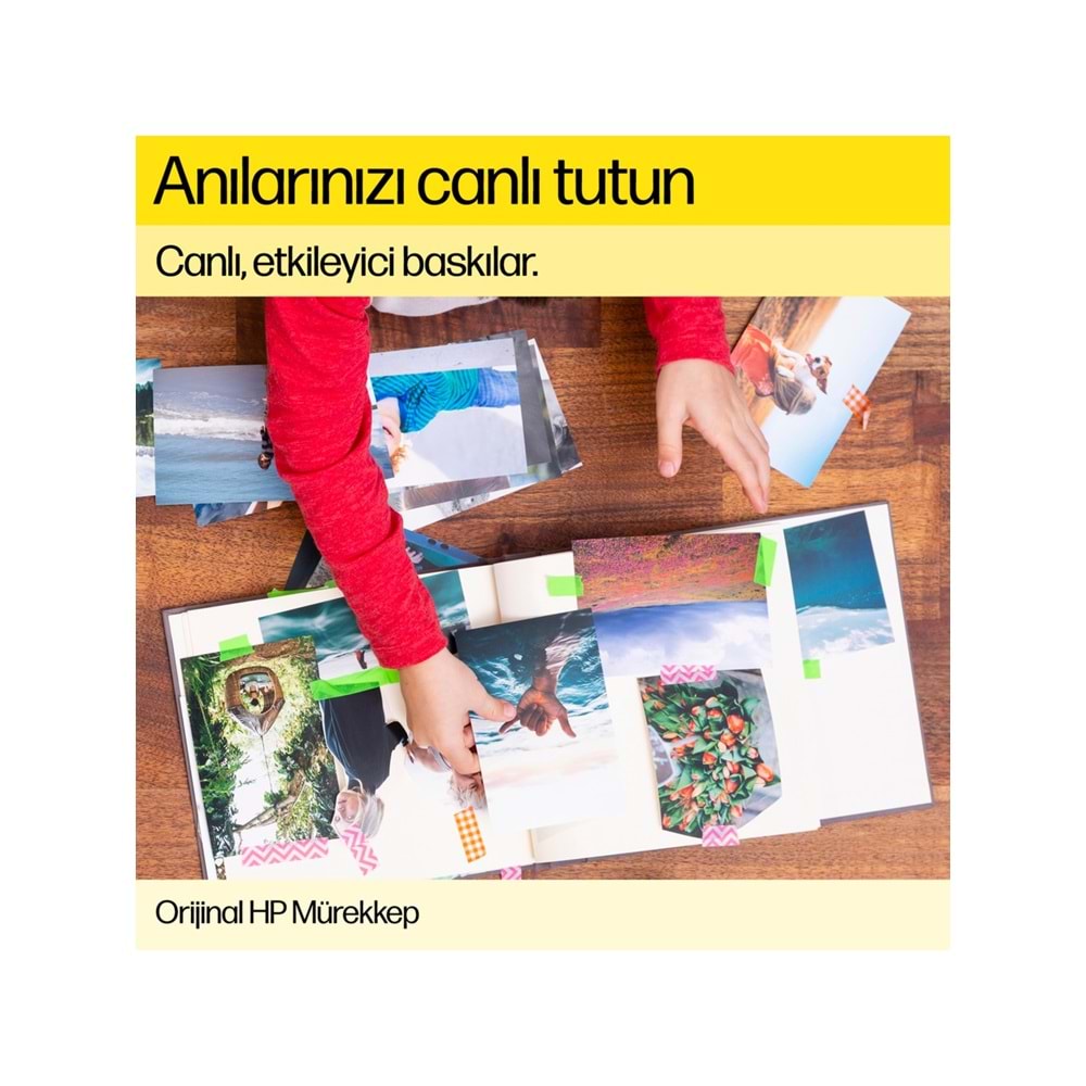 HP 3YM75AE Siyah Mürekkep Kartuş (653)