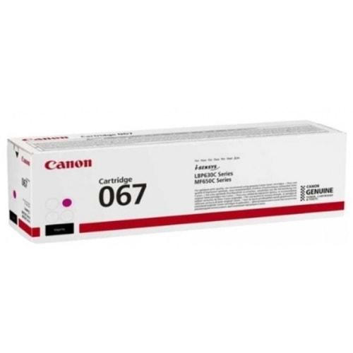 Canon CRG-067M Kırmızı Toner