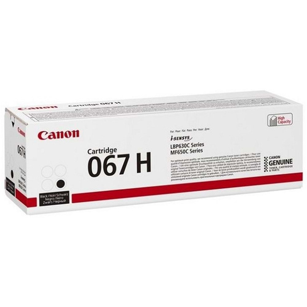 Canon CRG-067H BK Siyah Toner