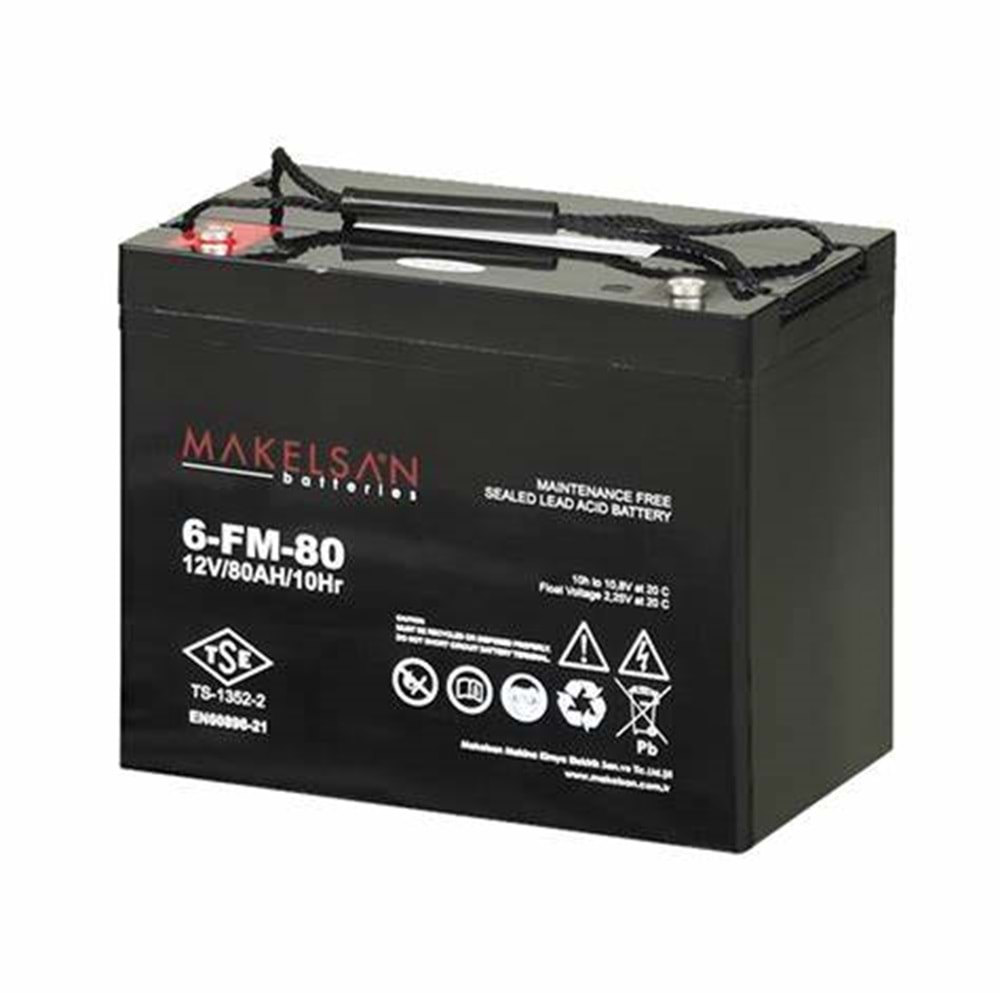Makelsan 12V 9Ah TSE UPS VLRA Battery Akü