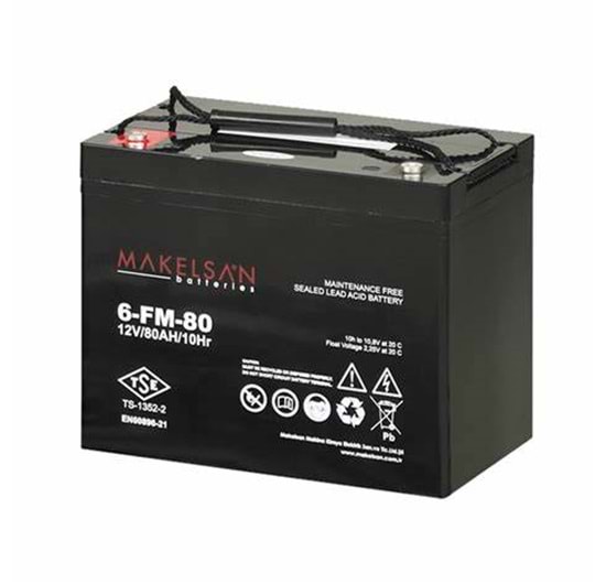 Makelsan 12V 9Ah TSE UPS VLRA Battery Akü