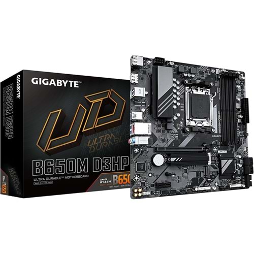 B650M-D3HP AMD Socket AM5 Supports AMD Ryzen™ 7000 Series Processors