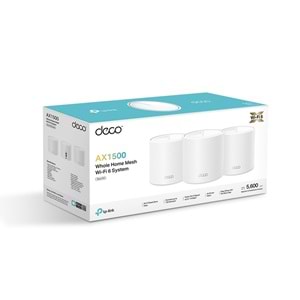 Tp-Link DECO-X10-3P AX1500 Whole Home Mesh Wi-Fi 6 System