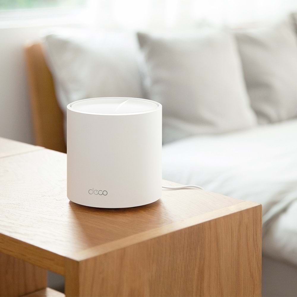 Tp-Link DECO-X50-POE-1P AX3000 Whole Home Mesh Wi-Fi 6 System with PoE