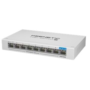 KEENETIC KN-4710-01-EU PoE+ Switch 9 1x1Gbit 8x1Gbit PoE+ Port IEEE 802.3af/at 120W