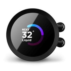 NZXT RL-KR360-B1 Kraken 360 Siyah RGB AIO LCD Display 360mm Sıvı Soğutucu