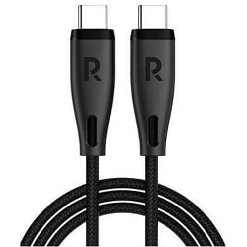 RAVPOWER RP-CB1037 60W C-C 1.2M USB2.0 3A Cable Black