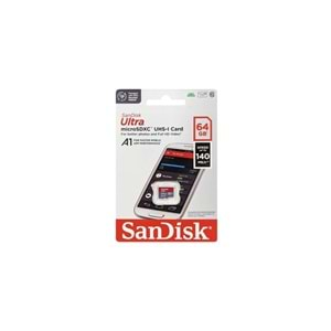 SANDISK SDSQUAB-064G-GN6MN 64GB ULTRA MSD 140MB/S C10 UHS-I