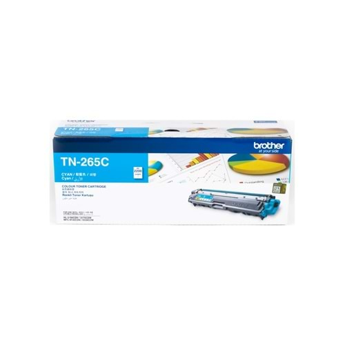 Brother TN265C 2.200 Sayfa Mavi Toner