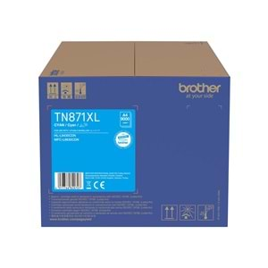 Brother TN871XLC 9.000 Sayfa Mavi Toner