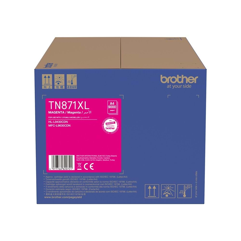 Brother TN871XLM 9.000 Sayfa Kırmızı Toner