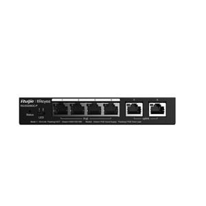 Ruijie Reyee RG-ES206GS-P 4-Port 10/100/1000 4-Port PoE+ (54W) 1xGB,1xSFP Cloud