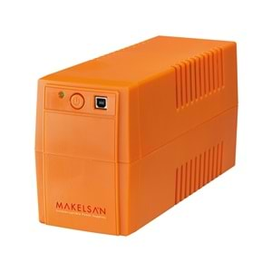 Makelsan Lion 650 VA USB (1x 7AH) (5-10dk) Line Interactive K.G.K