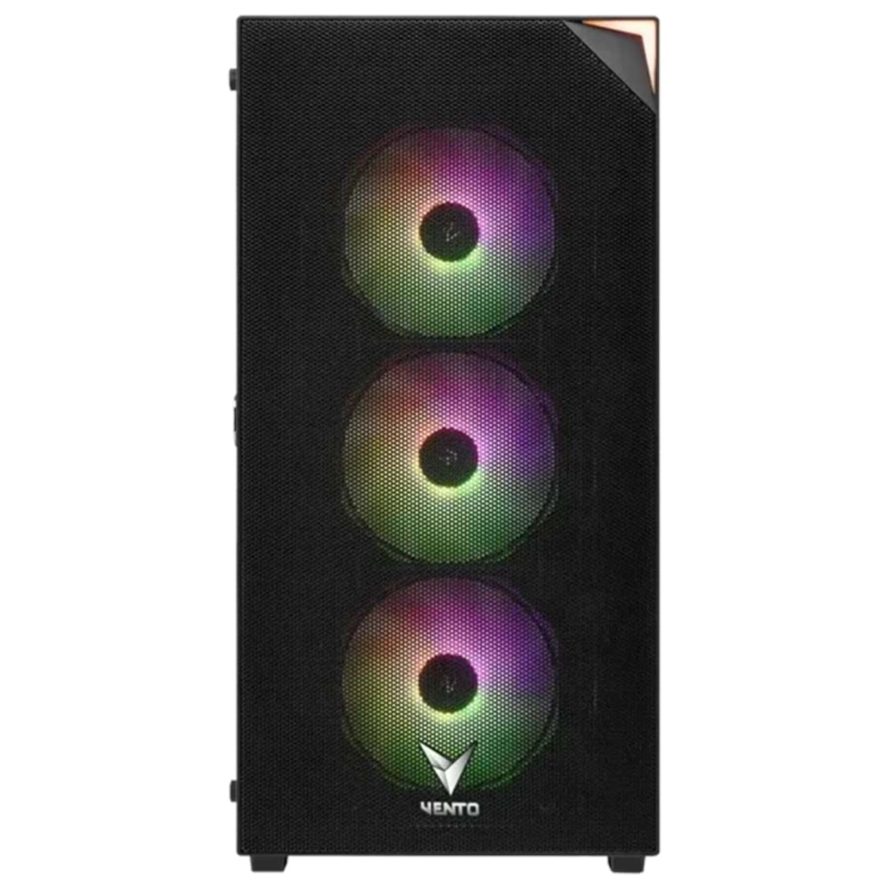 Vento FSP VG3400S 650W 80+ PSU 4X120MM RGB Fan Mesh ATX Gaming Kasa