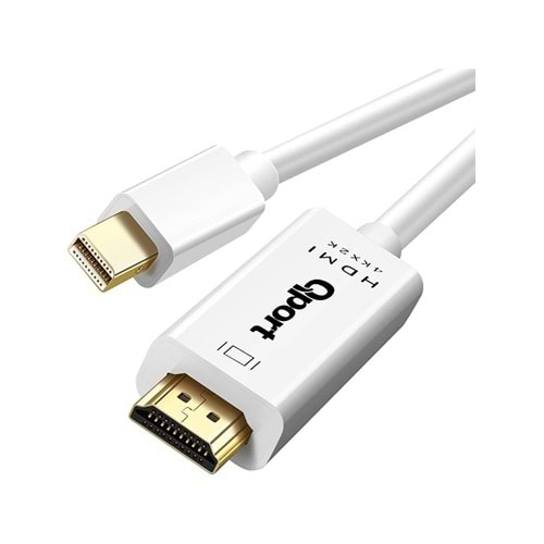 Qport Q-DPM Mini Displayport TO HDMI 1.8MT Kablo