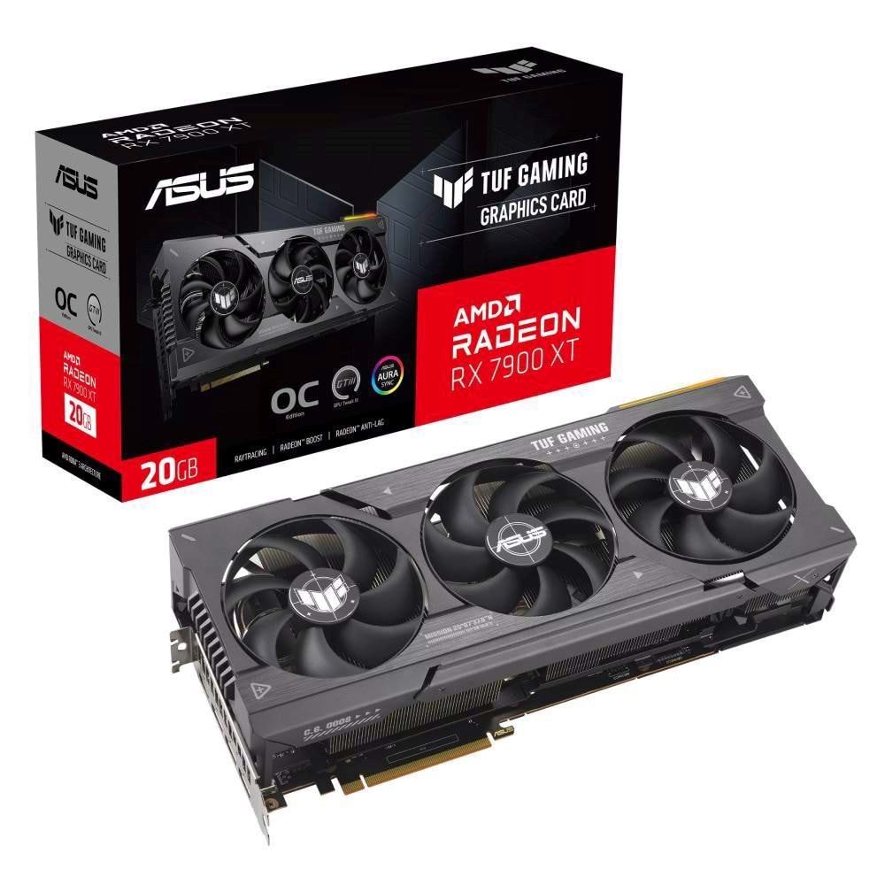 ASUS TUF-RX7900XT-O20G-GAMING 20GB GDDR6 HDMI DP 320BIT Ekran Kartı