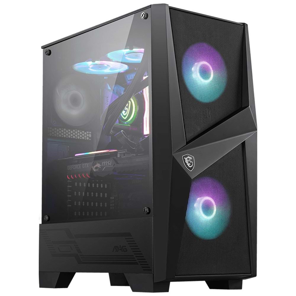 Msi Mag Forge 100R Temperli Cam ATX Gaming Kasa