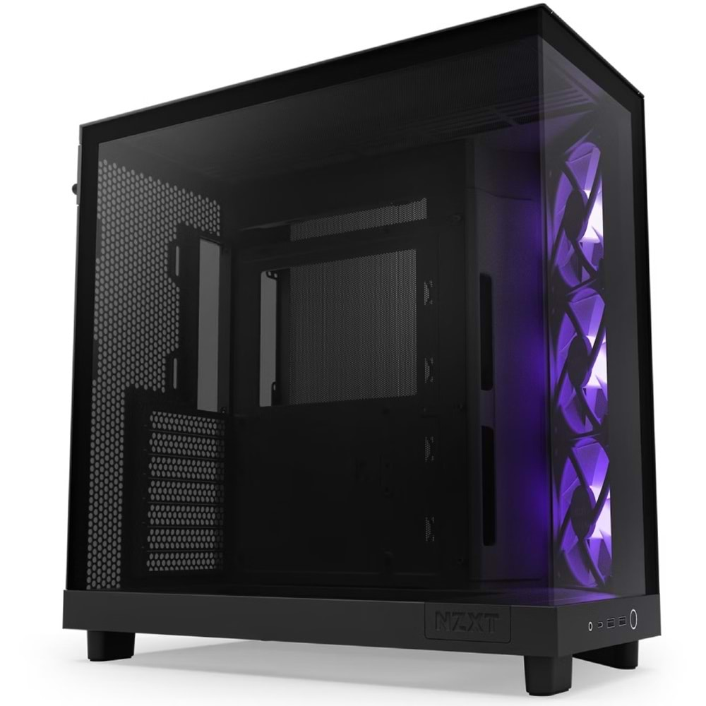 NZXT CC-H61FB-R1 H6 Flow RGB Siyah ATX Mid Tower Kasa