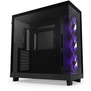 NZXT CC-H61FB-R1 H6 Flow RGB Siyah ATX Mid Tower Kasa