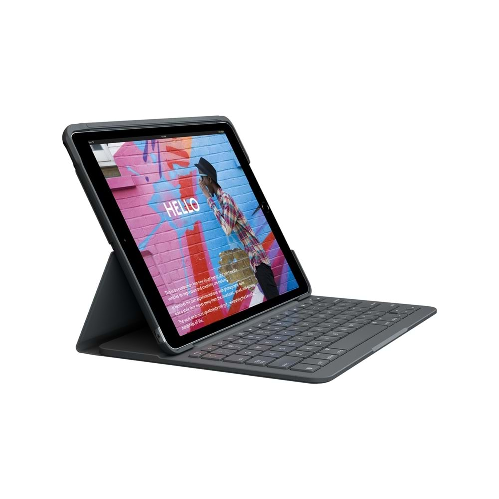 Logitech Slim Folio iPad 10.2 Türkçe Klavye Kılıf