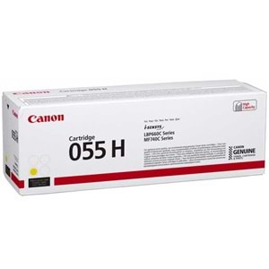 Canon CRG-055H Y Sarı Toner Kartuş