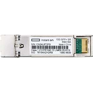 HPE Aruba R9D18A Aruba Ion 10G SFP+ LC SR 300m MMF