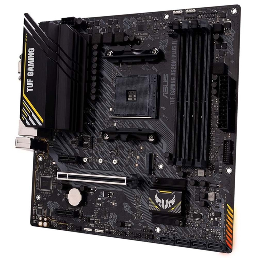 Asus TUF GAMING A520M-PLUS II AMD A520 DDR4 USB3.2 HDMI/DVI/VGA PCI 3.0 AM4 Anak