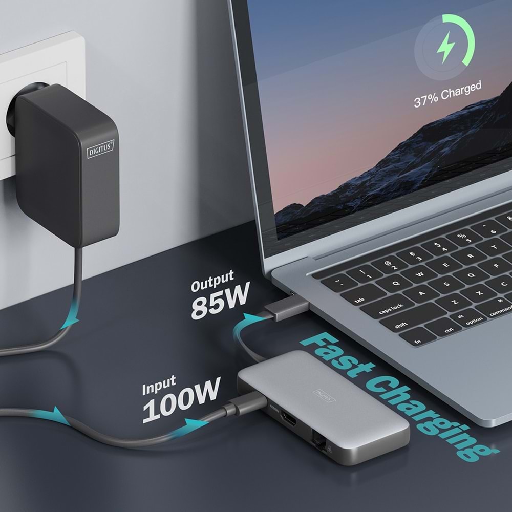 Digitus Type-C Travel Docking Station (7 Port)