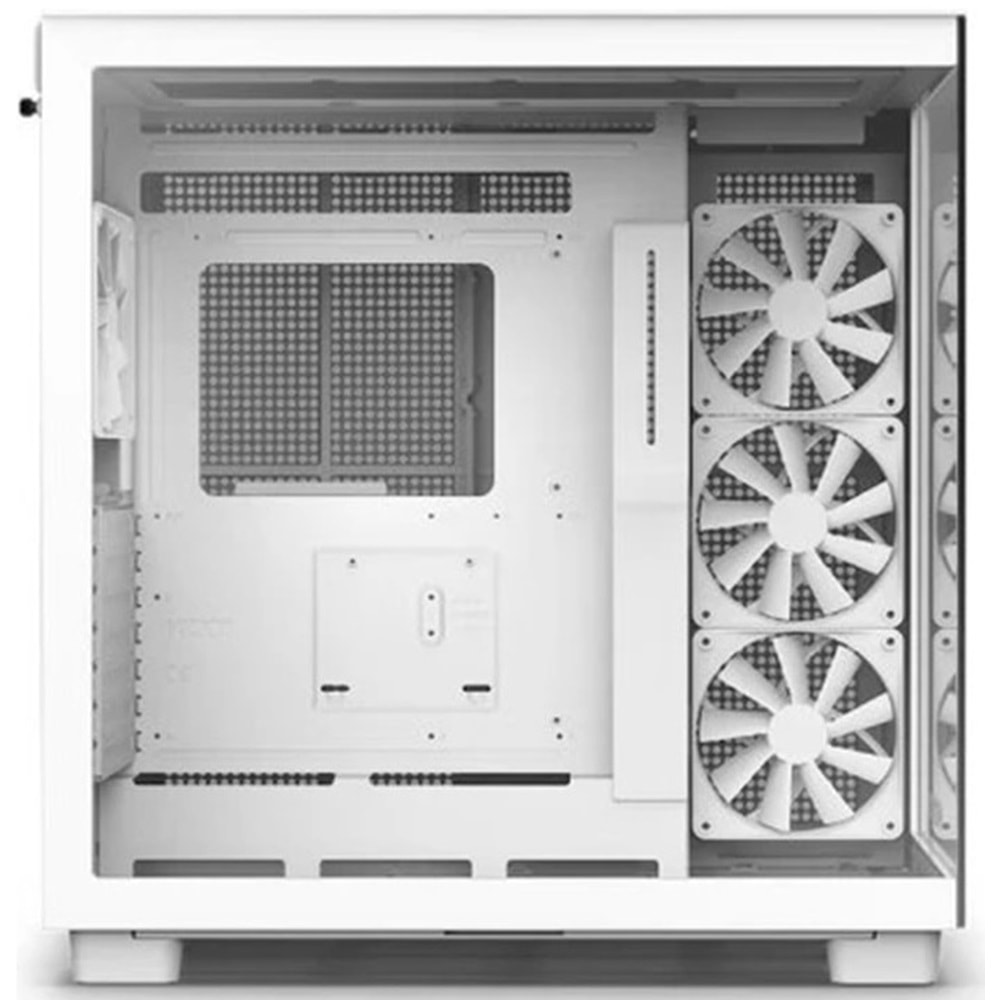 NZXT CM-H91FW-01 H9 Flow Beyaz ATX Mid Tower Kasa