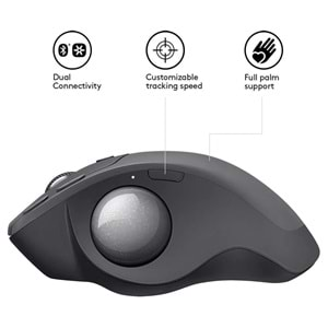 Logitech Mx Ergo S Mouse Graphite 910-007260