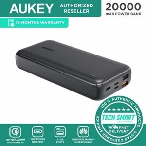 Aukey PB-N74S-BK 22,5W 20.000mAh Power Bank