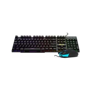 Inca Rainbow Gaming Mekanik Hisli Klavye & Mouse Set