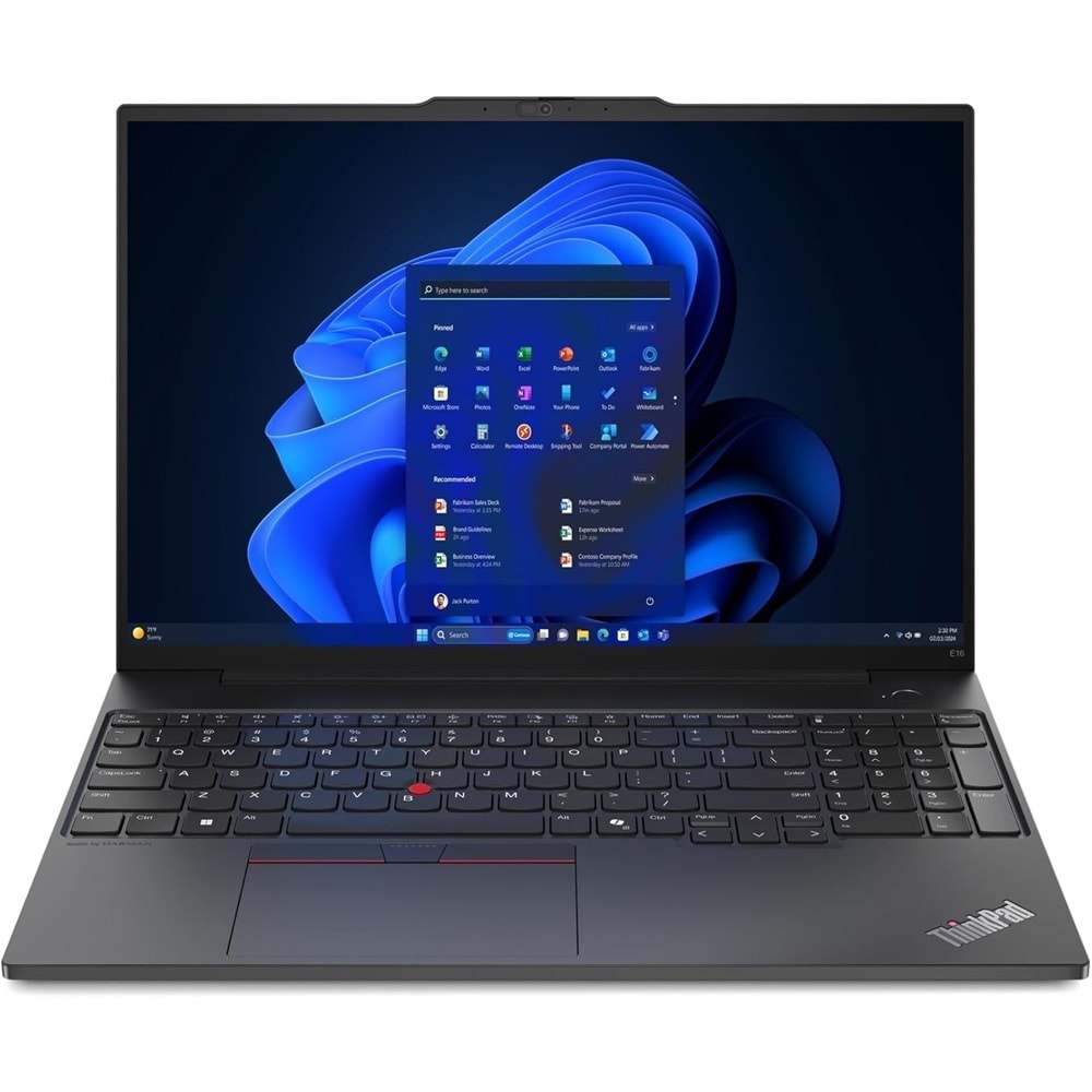 Lenovo Thinkpad MWS P16S GEN3 Ultra-7 155H 1X16GB 1X512GB SSD NVIDIA RTX500ADA 4GB 16