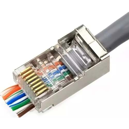 SPEED 100 Adet CAT6 RJ45 Konnektör