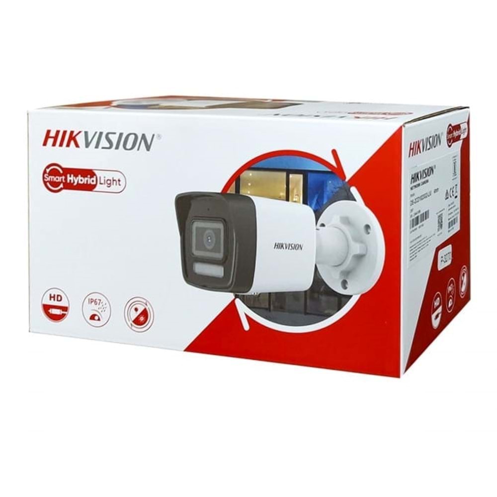 Hikvision DS-2CD1043G2-LIUF 4MP 2.8MM Lens IP Bullet Kamera (Hiybrid Light)