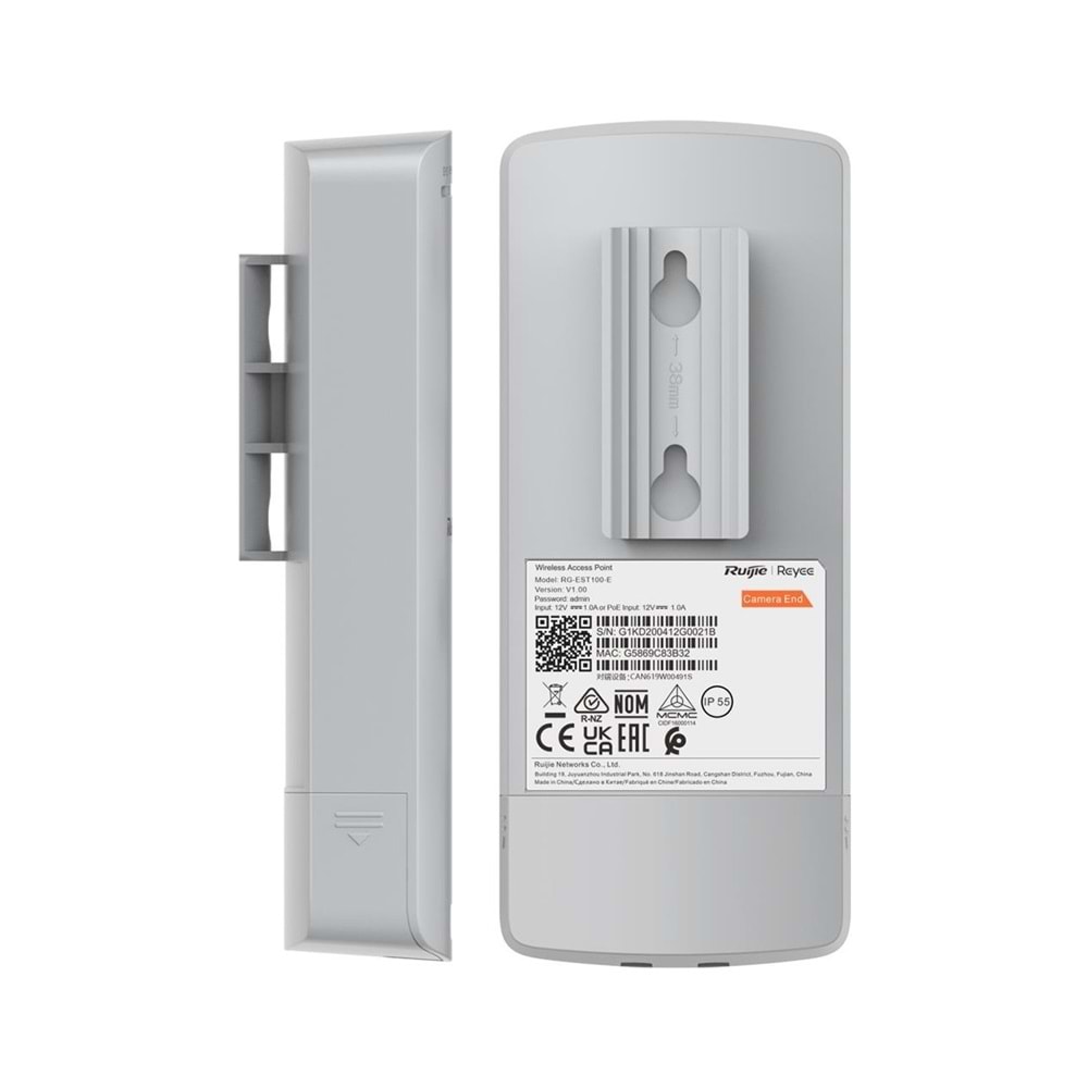 Reyee RG-EST100-E 2,4GHz 300 Mbps Çift-Akışlı (Dual-Stream) 500m Kablosuz K
