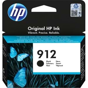 HP 3YL80A Siyah Mürekkep Kartuş (912)